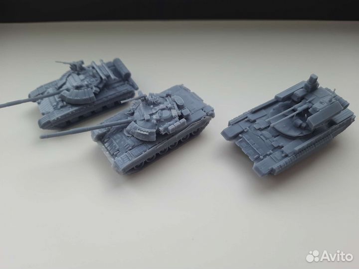 Т-72бм, Т80у, бмпт - терминатор 1/100