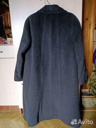 Женское зимнее пальто драповое