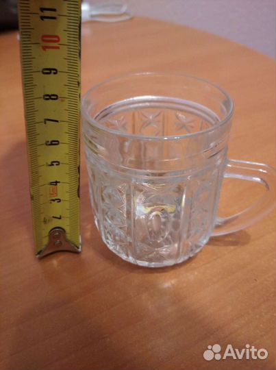 Кружки СССР маленькие. Стекло