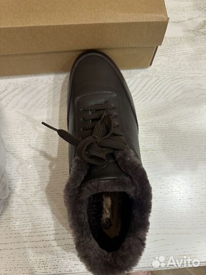 Кеды зимние loro piana мужские