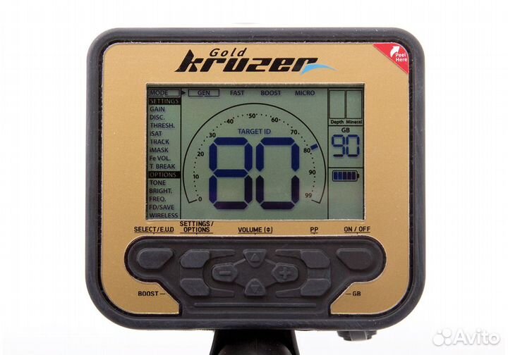 Металлоискатель Nokta Makro Kruzer Gold