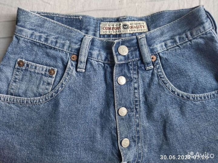 Джинсовые шорты motor jeans