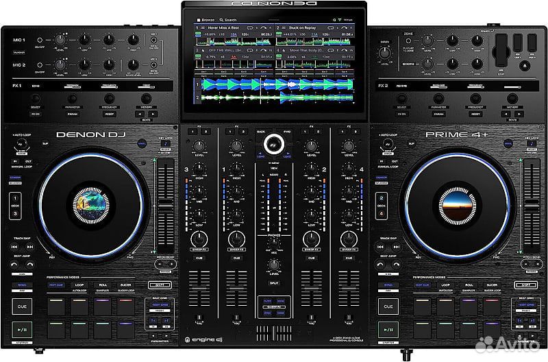 DJ Контроллер Denon Prime 4 Plus