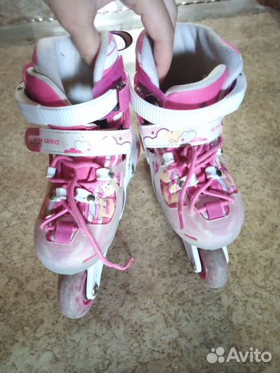 Роликовые коньки детские раздвижные