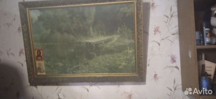 Картина Поленова Заросший пруд