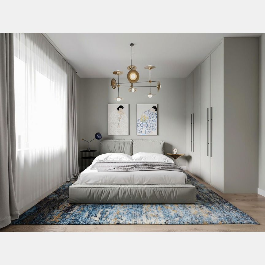 2-к. апартаменты, 54,3 м², 15/23 эт.