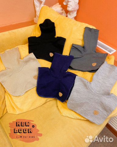 Новая детская манишка в ассортименте на флисе