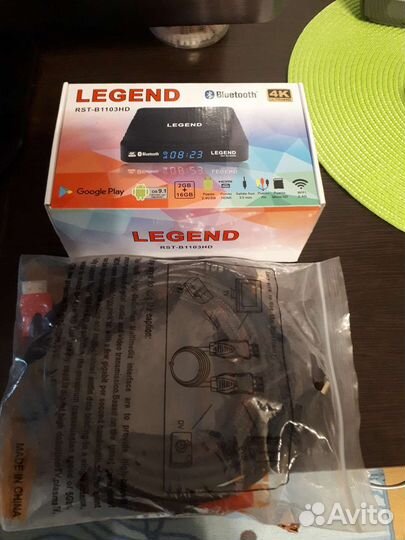 Смарт тв-приставка legend RST-B1103HD
