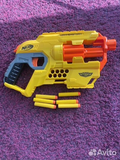 Nerf пистолет бластер