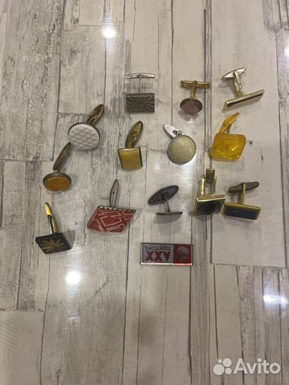 Запонки винтаж СССР