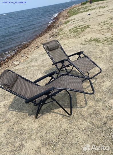 Кресло шезлонг 2шт (Арт.56669)