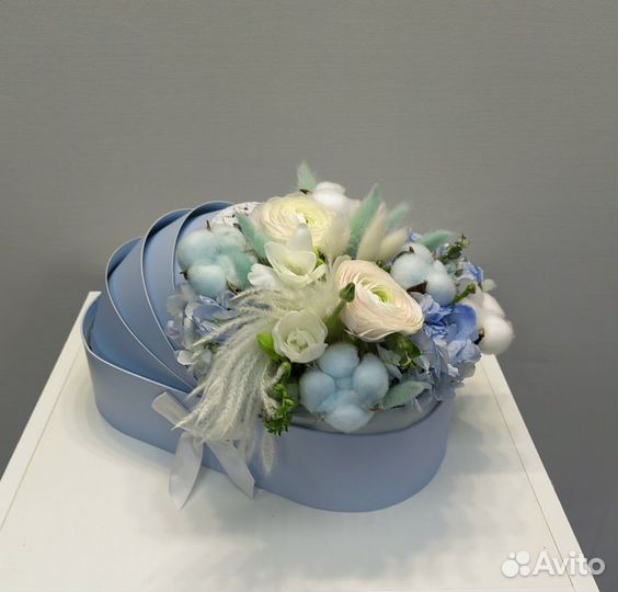 Цветы/цветы на выписку/коляска/цветы в коробке