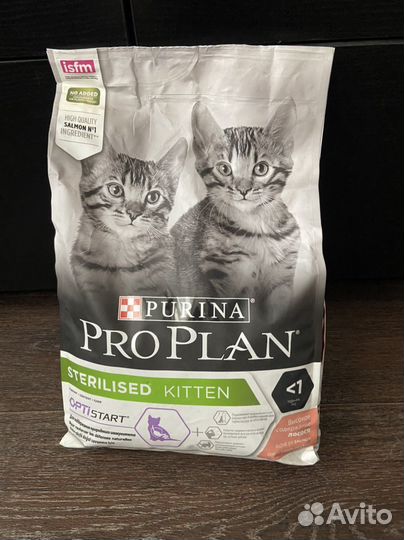 Корм для котят pro plan