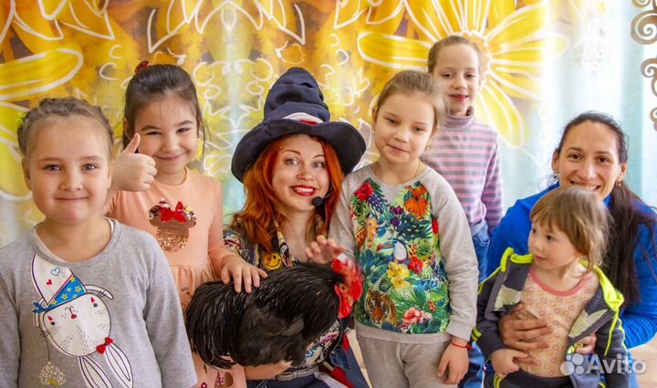 Фокусник для детей на праздник (с животными )