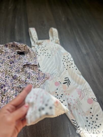 Комбинезон mothercare 92/ блузка Next 18-25