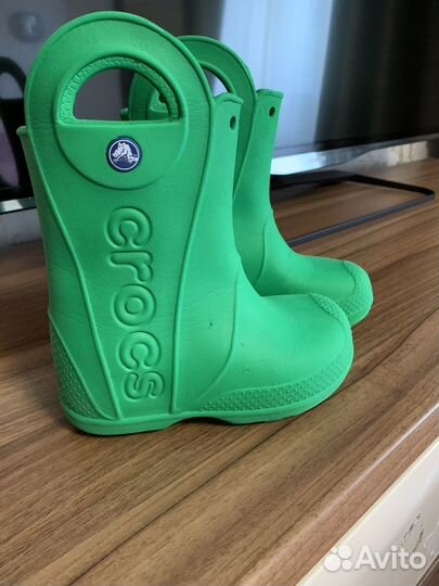 Резиновые сапоги crocs c10