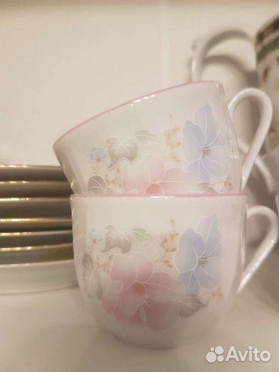 Кофейный сервиз, новый 2 штуки