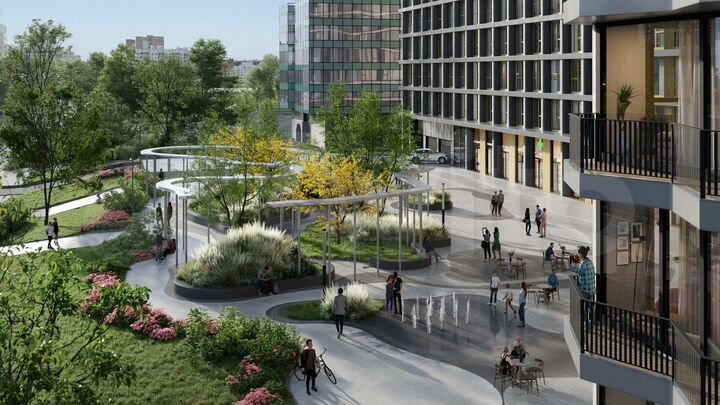 Апартаменты-студия, 41,3 м², 7/29 эт.