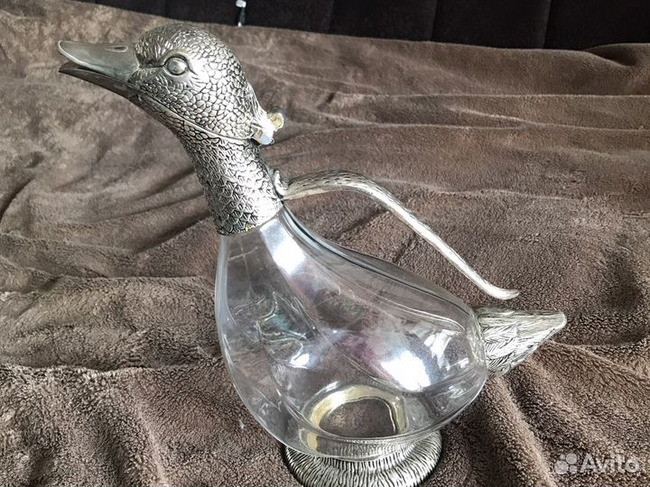 Декантер-утка-графин