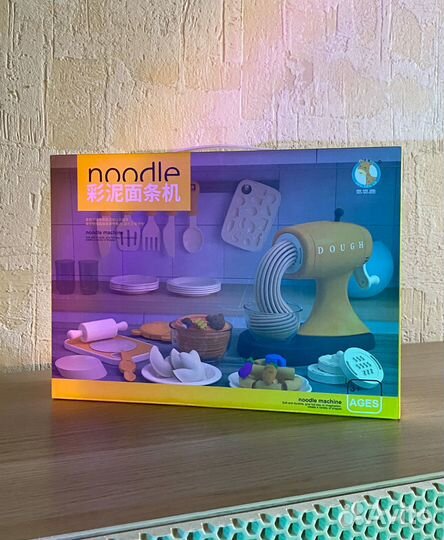 Набор для лепки. Машинка для пасты. Кухня