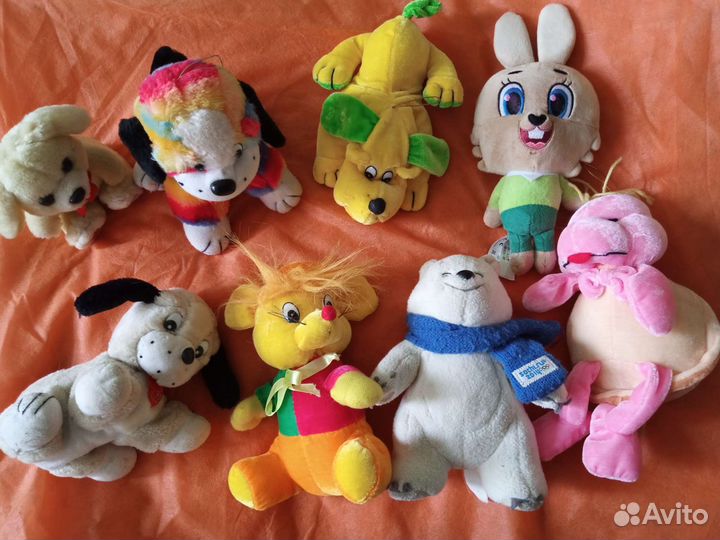 Мягкие игрушки пакетом
