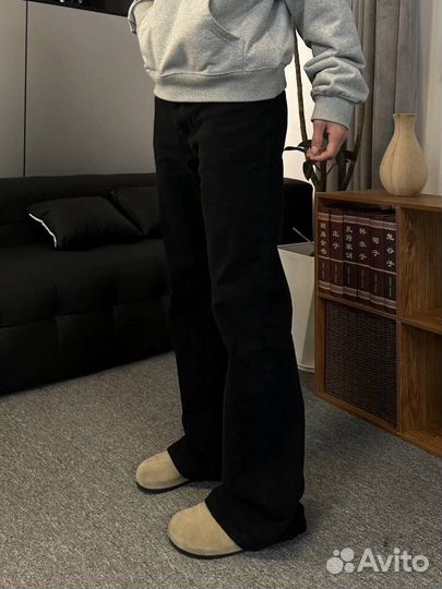 Джинсы клёш Rick Owens type