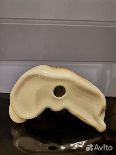 Кошка котенок с клубком фарфор статуэтка