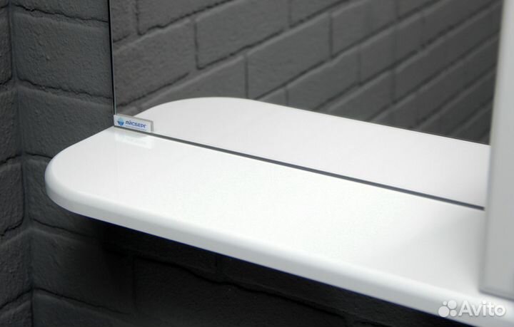 Шкаф-зеркало Классик 50 правый айсберг