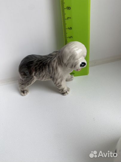 Статуэтки заяц, собака, бегемот, петушок, медведь