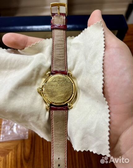 Золотые часы chopard с бриллиантами