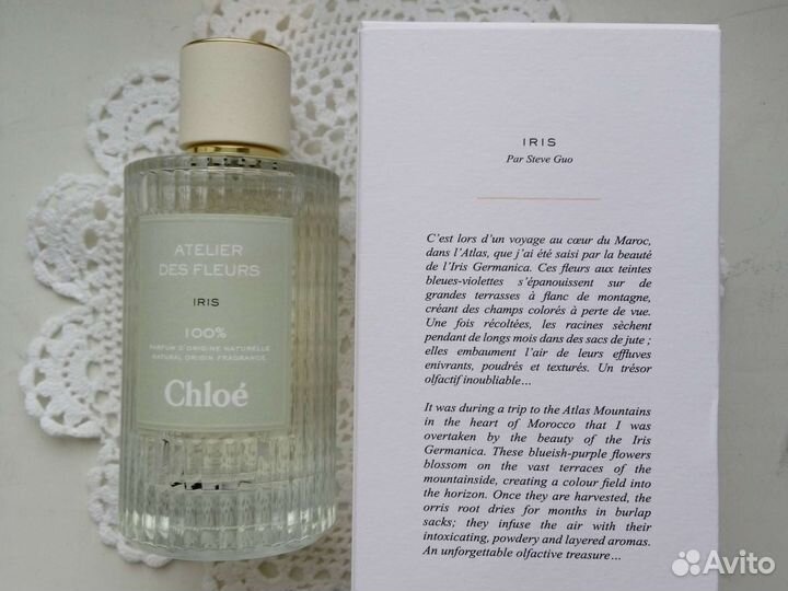 Парфюм Chloe Atelier Des Fleurs iris