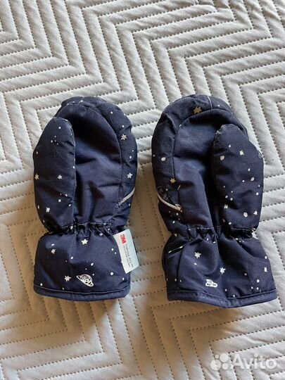 Варежки краги перчатки на 1-2 года