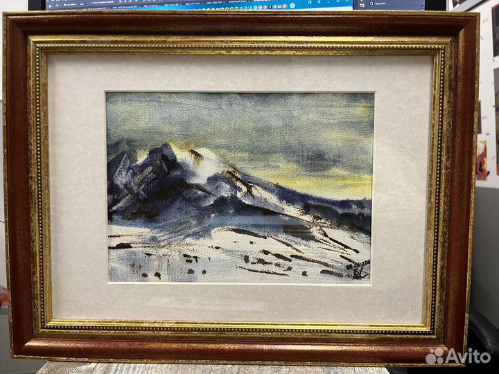 Картина акварель