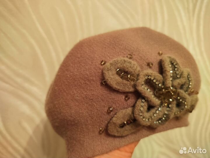 Берет женский тёплый