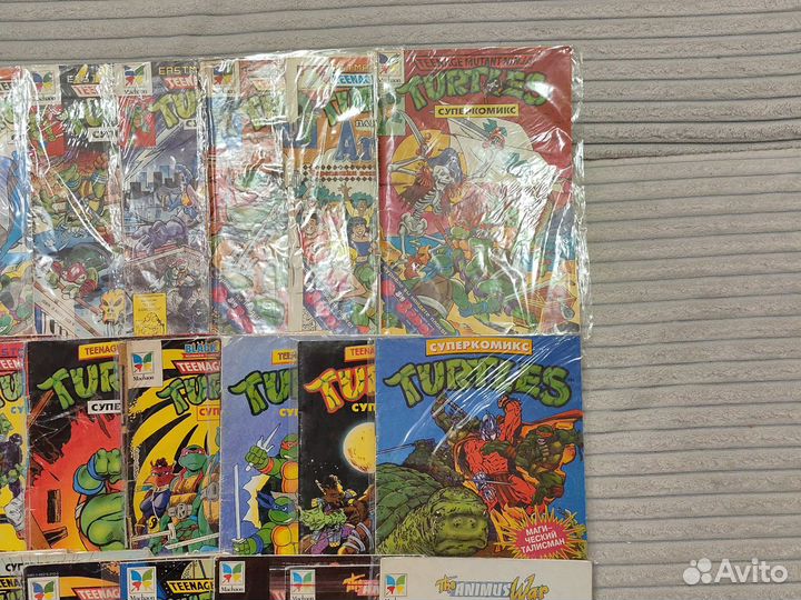 Коллекция комиксов черепашки ниндзя