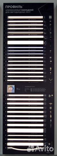 Алюминиевый профиль для светодиодной ленты