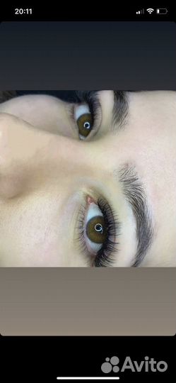 Наращивание ресниц/косметология