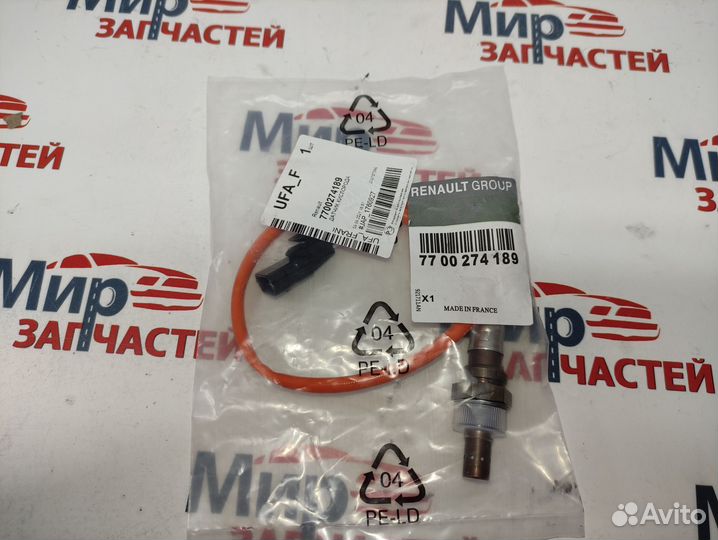 Датчик кислородный лямбда зонд Renault Logan 8кл