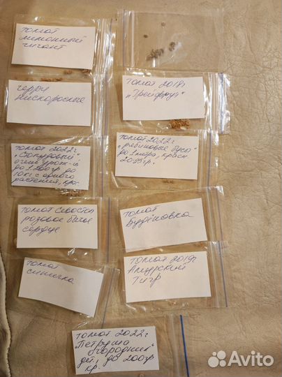 Набор семян из 33 х пакетиков