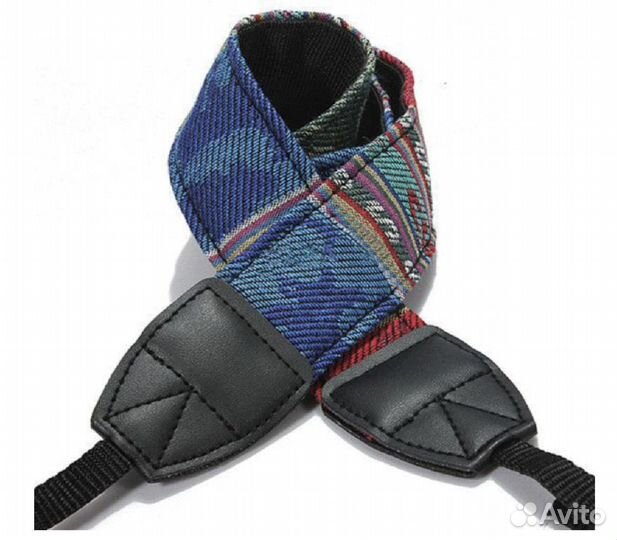 Мягкий ремень для SLR dslr камеры на шею кр-син