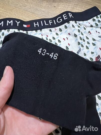 Tommy hilfiger новогодний подарочный набор