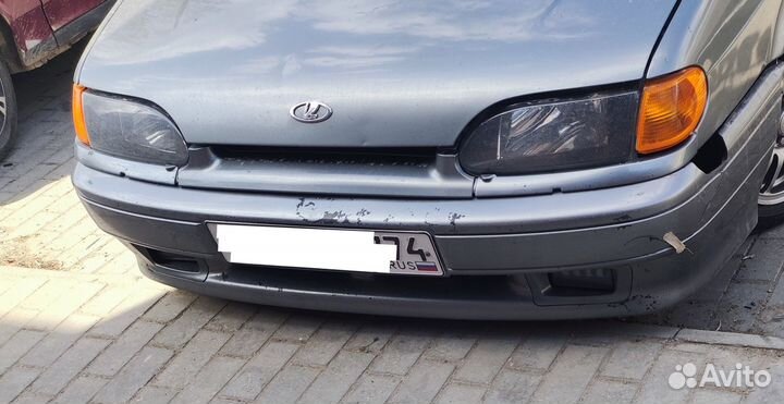 Бампер передний ваз 2114