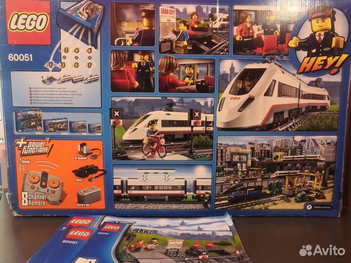 Продам набор Lego City Пассажирский поезд 60051