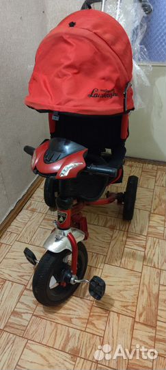 Детский трехколесный велосипед