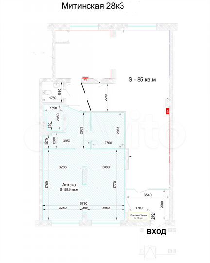 Торговая площадь, 10 м²