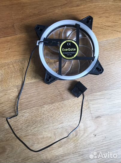 Вентилятор (кулер) Exegate RGB 120мм