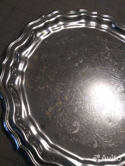 Поднос ссср.Мельхиор