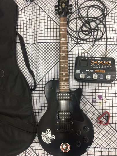 Электрогитара Stagg-L320 (Gothic Black)