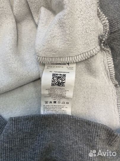 Толстовка puma