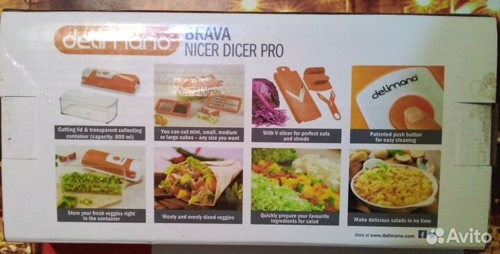 Мультирезка Delimano «Nicer Dicer» PRO